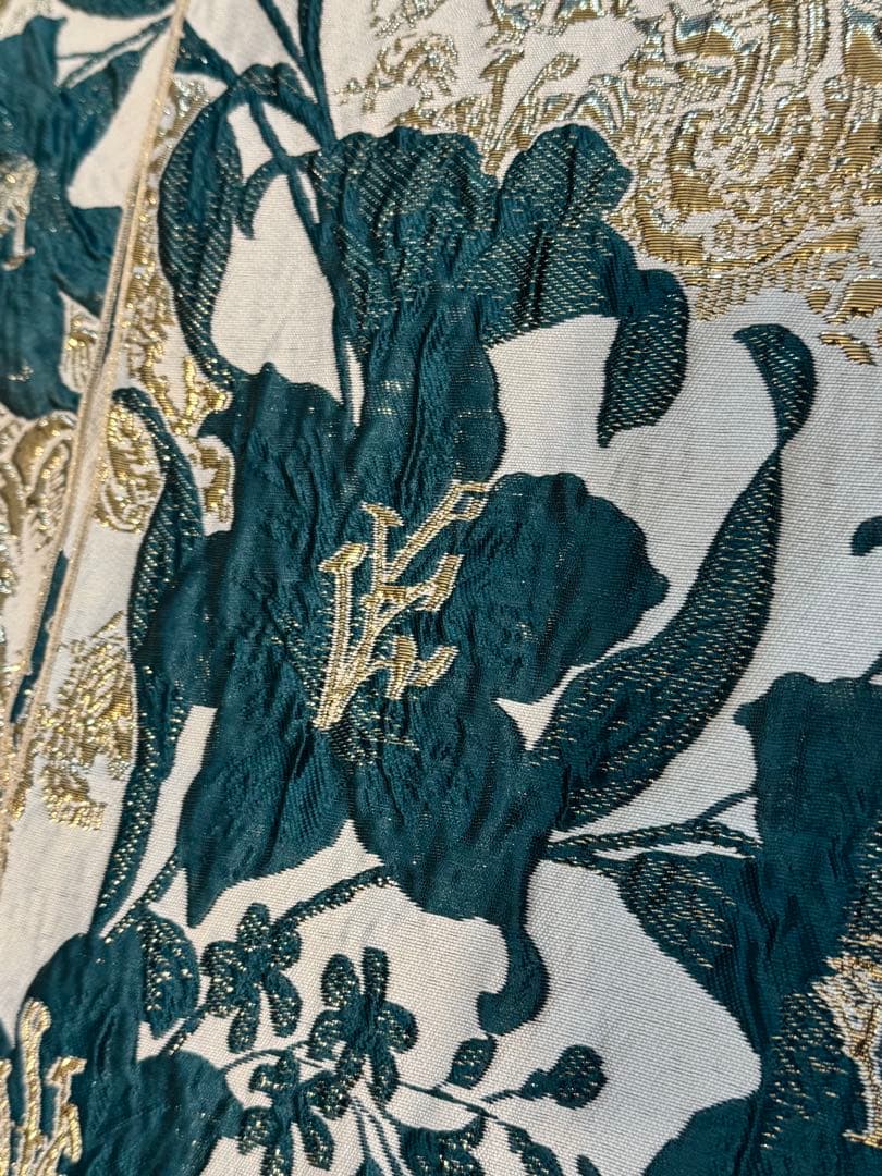 大人兵児帯【シャクヤク紅】【グリーンリリアルプ】のセット