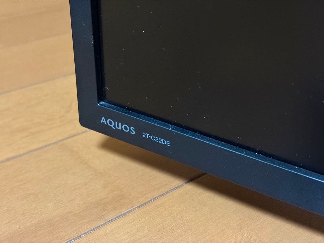 SHARP AQUOS 22型 液晶テレビ 2T−C22DE 2021年製