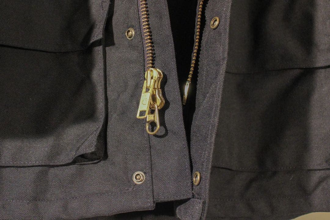 USA製 カーハート C50 エクストリームナイロンジャケット黒 メンズ古着XL