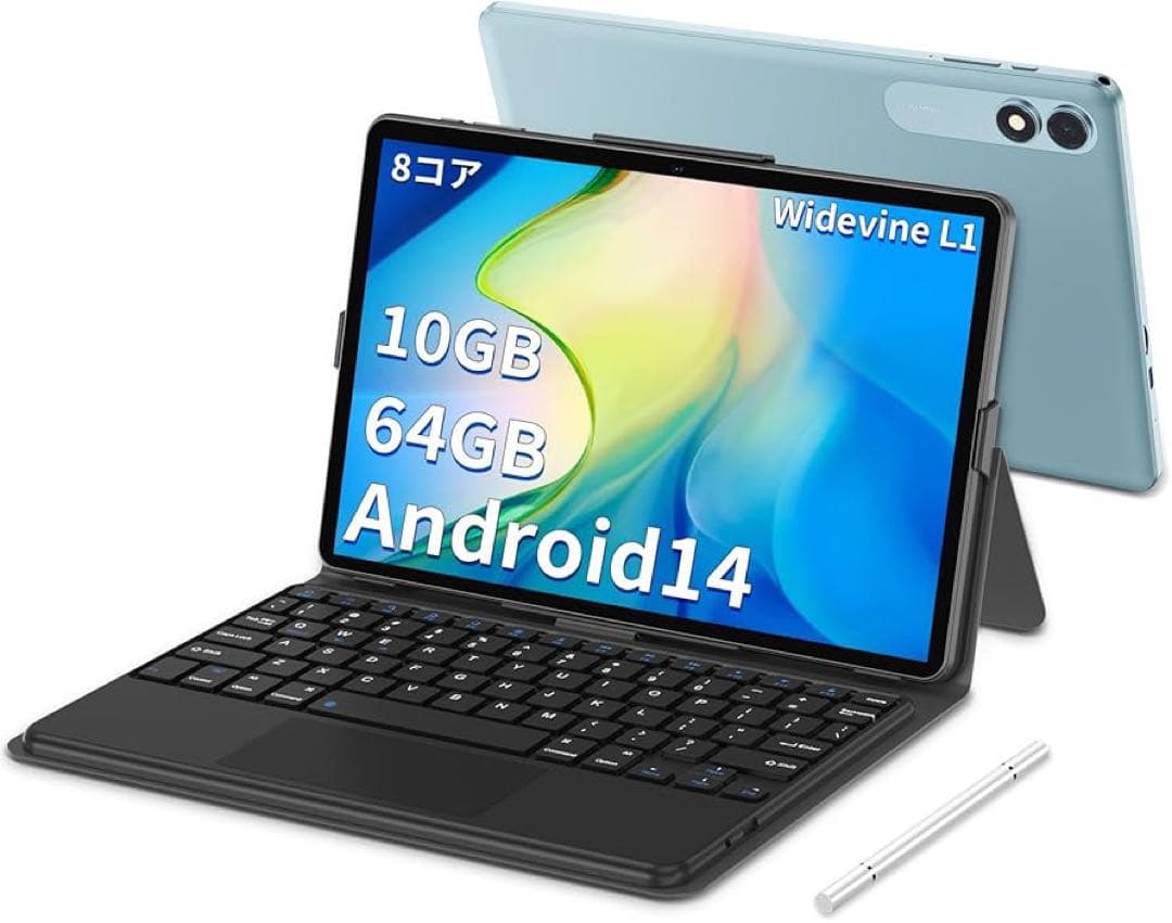 Android 14 タブレット 10インチ　10GB+64GB+1TB拡張