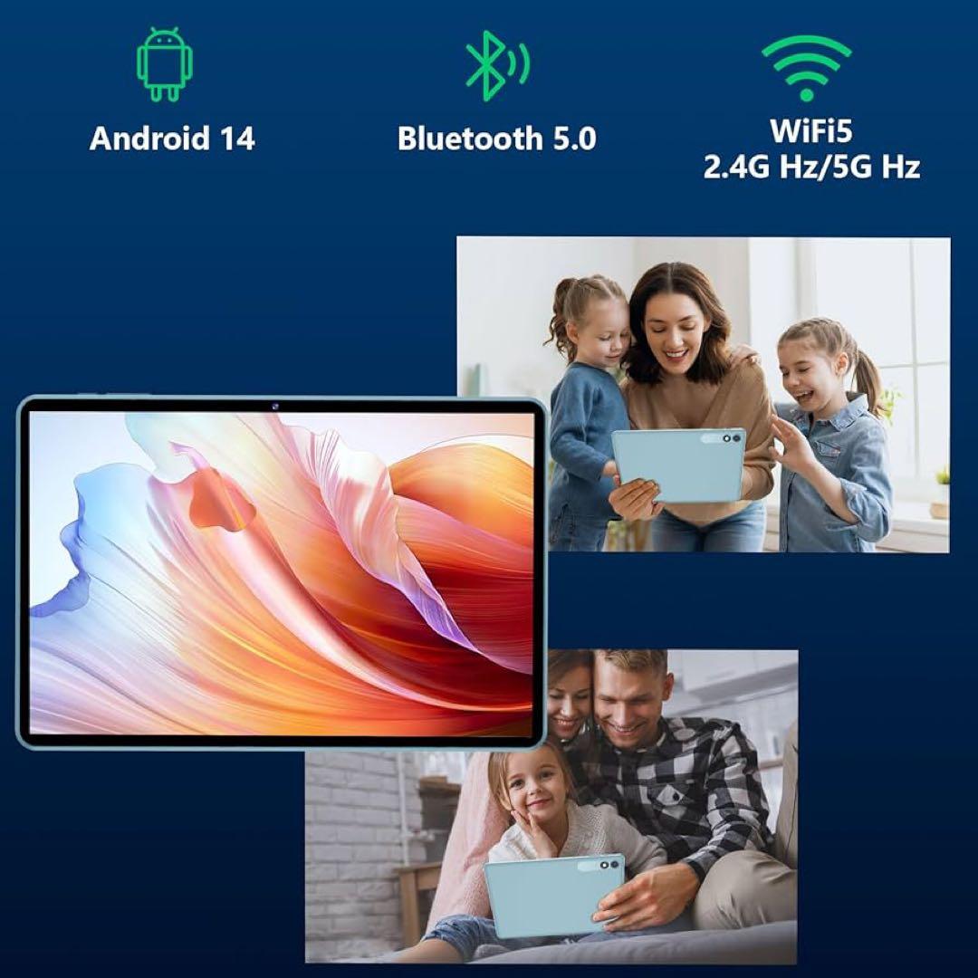 Android 14 タブレット 10インチ　10GB+64GB+1TB拡張