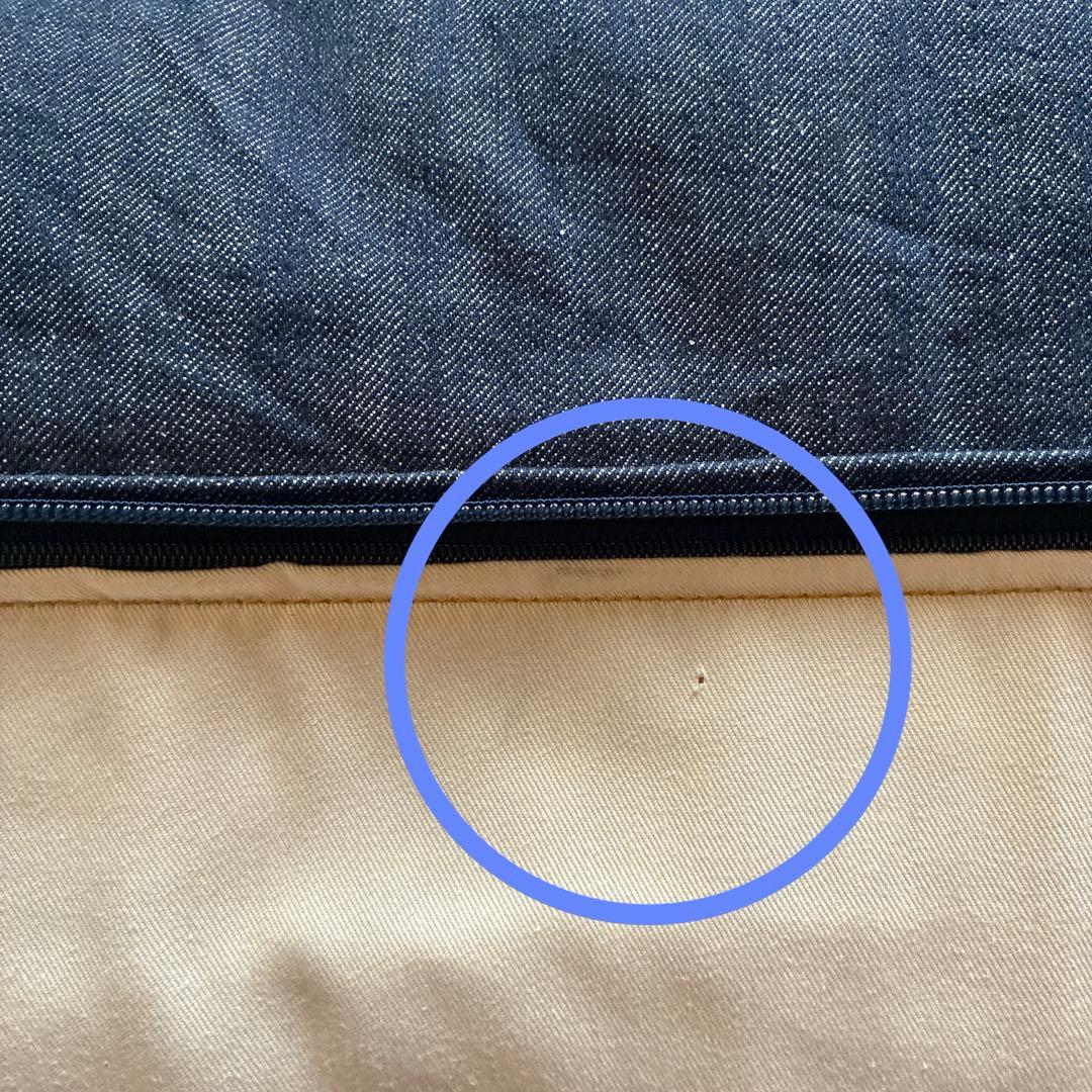 無印良品 ハイバックリクライニングソファ デニム