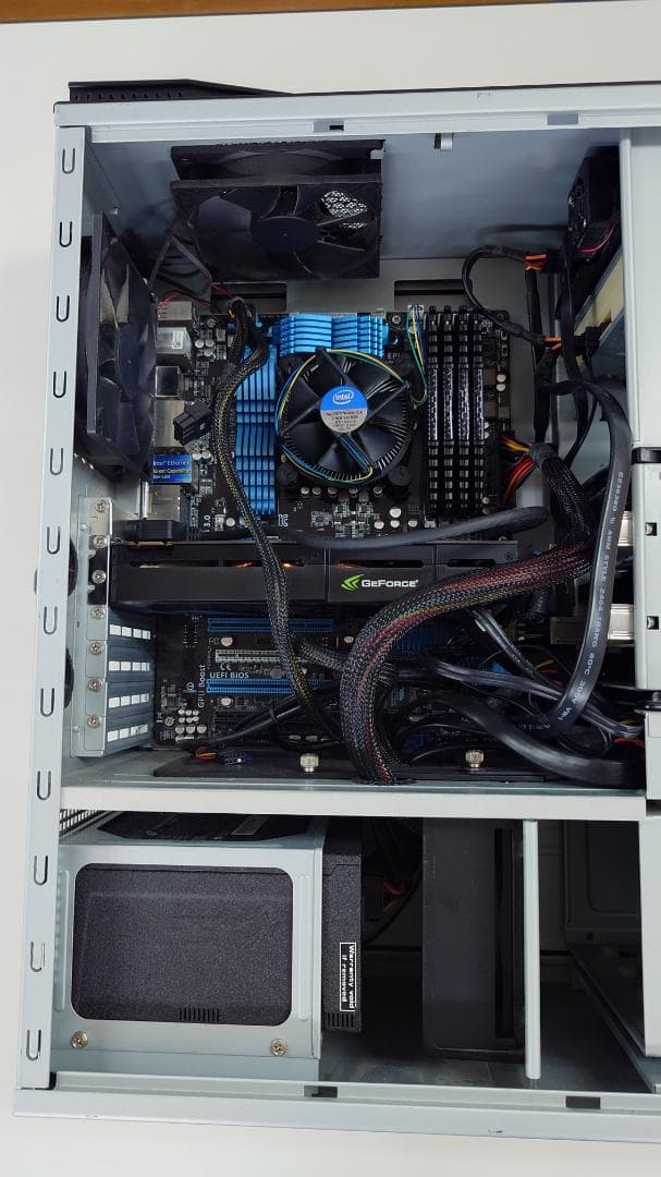 自作PC　i7 2600k　メモリ16GB