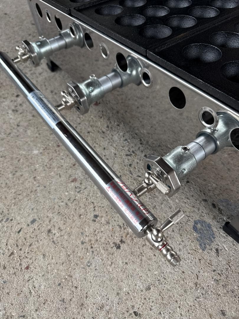 新品　業務用　たこ焼器　3連　大玉　18穴　プロパンガス　イベント　屋台⑴