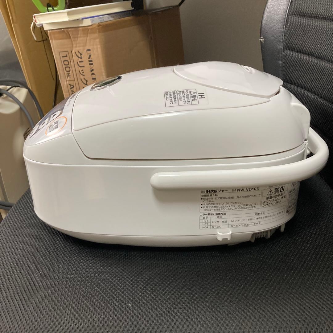 象印 炊飯器 NW-VD10 1.0L ホワイト2023年製