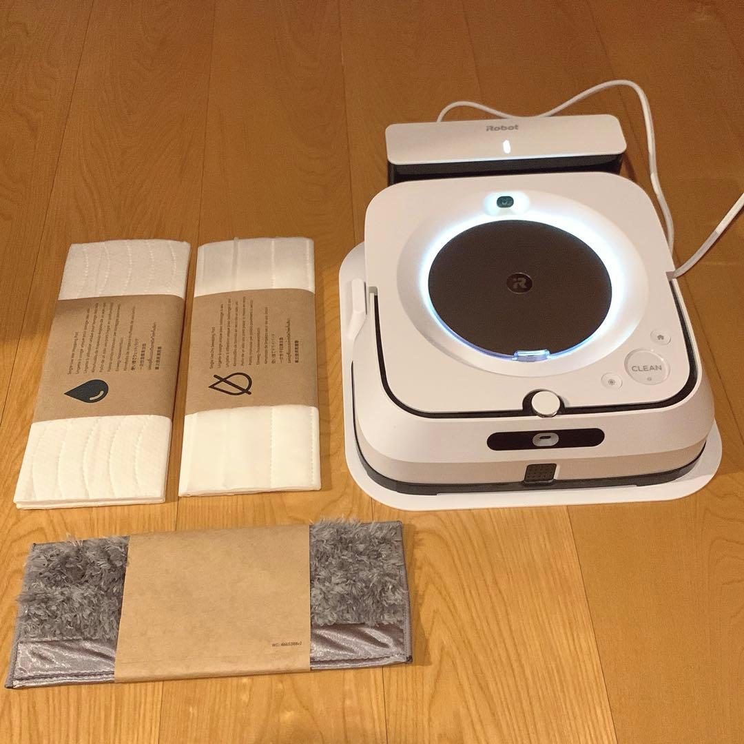 【美品】【お値下げ中！】IRobot　ブラーバジェット m6 床拭き　掃除機