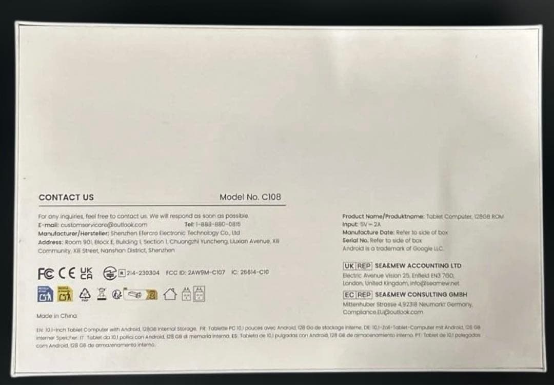 タブレット - FancyDay タブレット 10インチ wi-fi6モデル