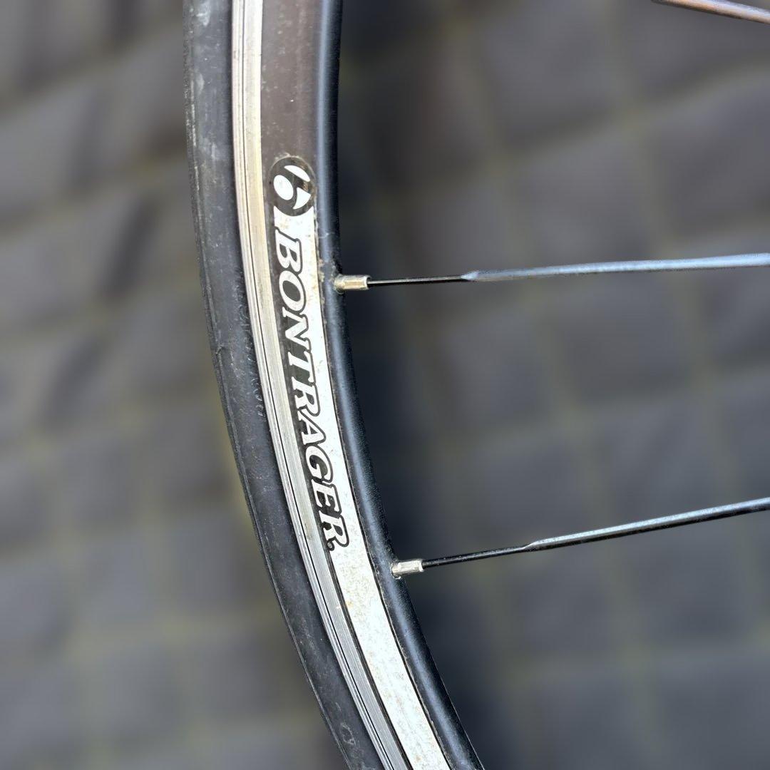 ボントレガー　700C 完組アルミホイール シマノ10速スプロケット付き