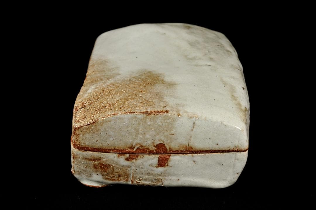 十一代 三輪休雪 萩 喰篭 共箱 人間国宝 休雪 壽雪 萩焼 食籠