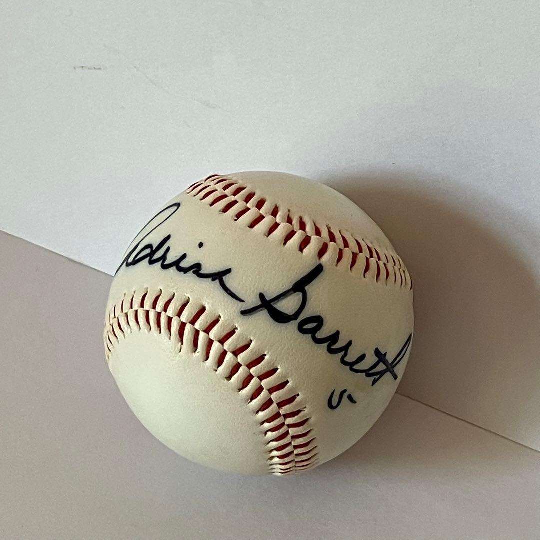 希少★エイドリアン・ギャレット　サインボール　直筆　背番号5　広島カープ　野球
