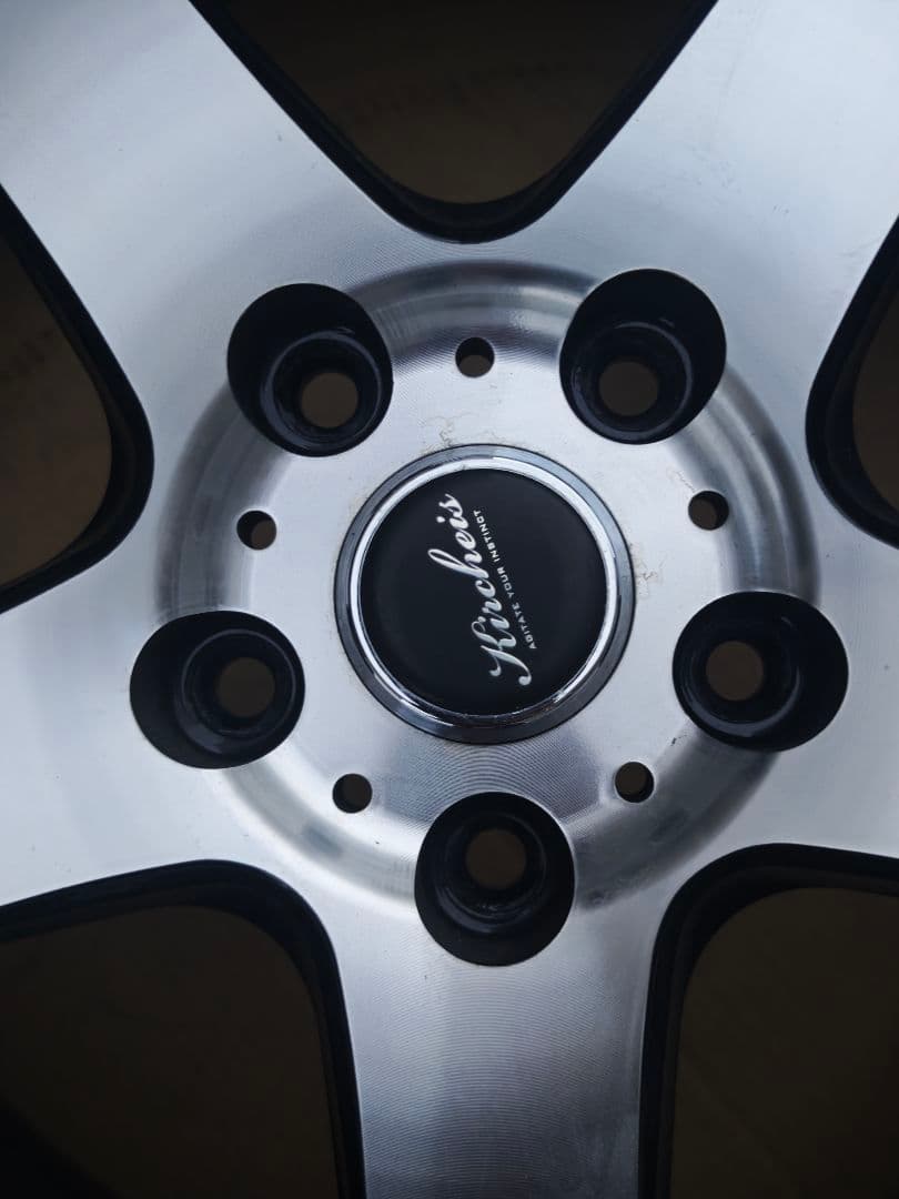 17インチ シルバーアルミホイール 5スポーク