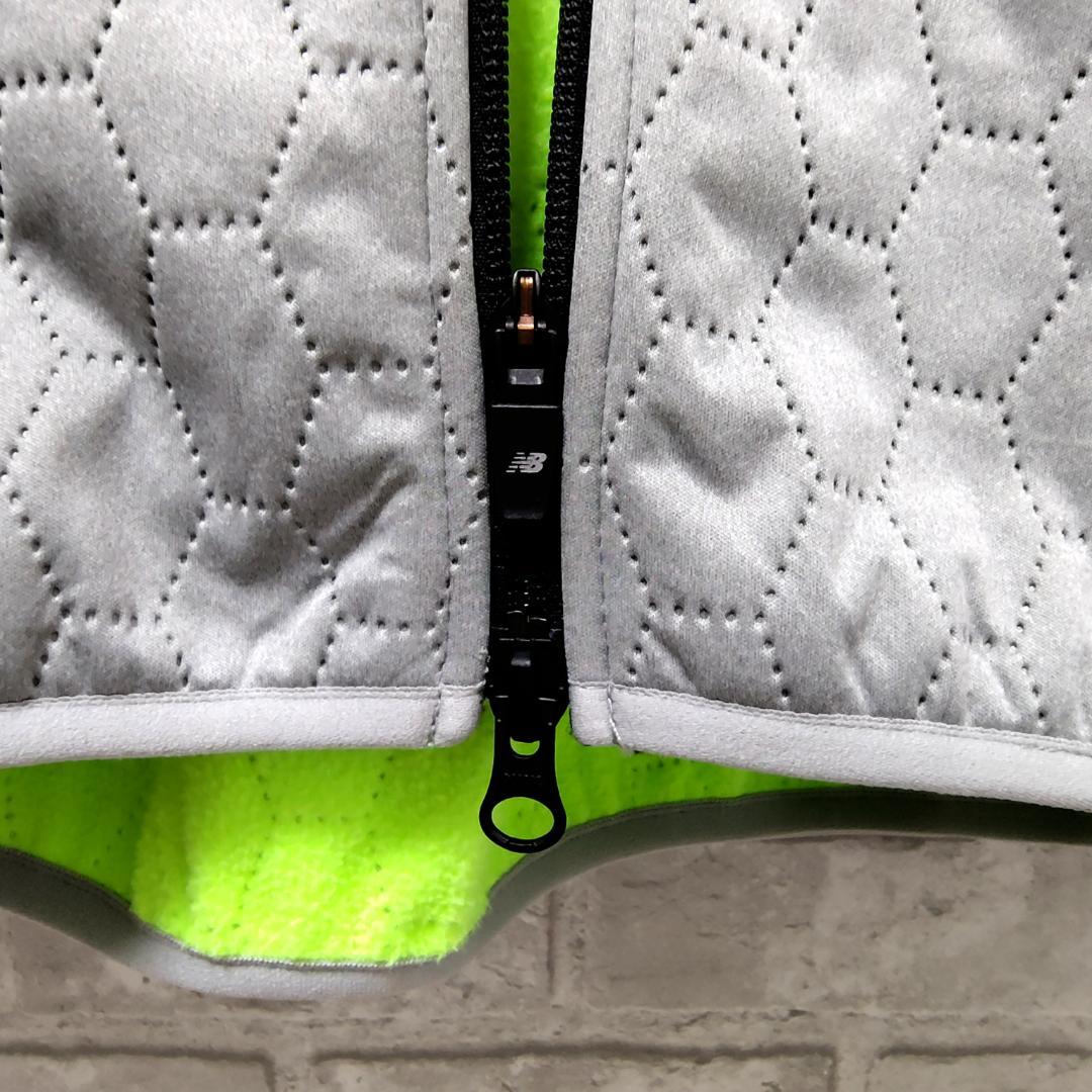 美品　New Balance　キルトジャケット　フルジップ　ハニカム　ゴルフ