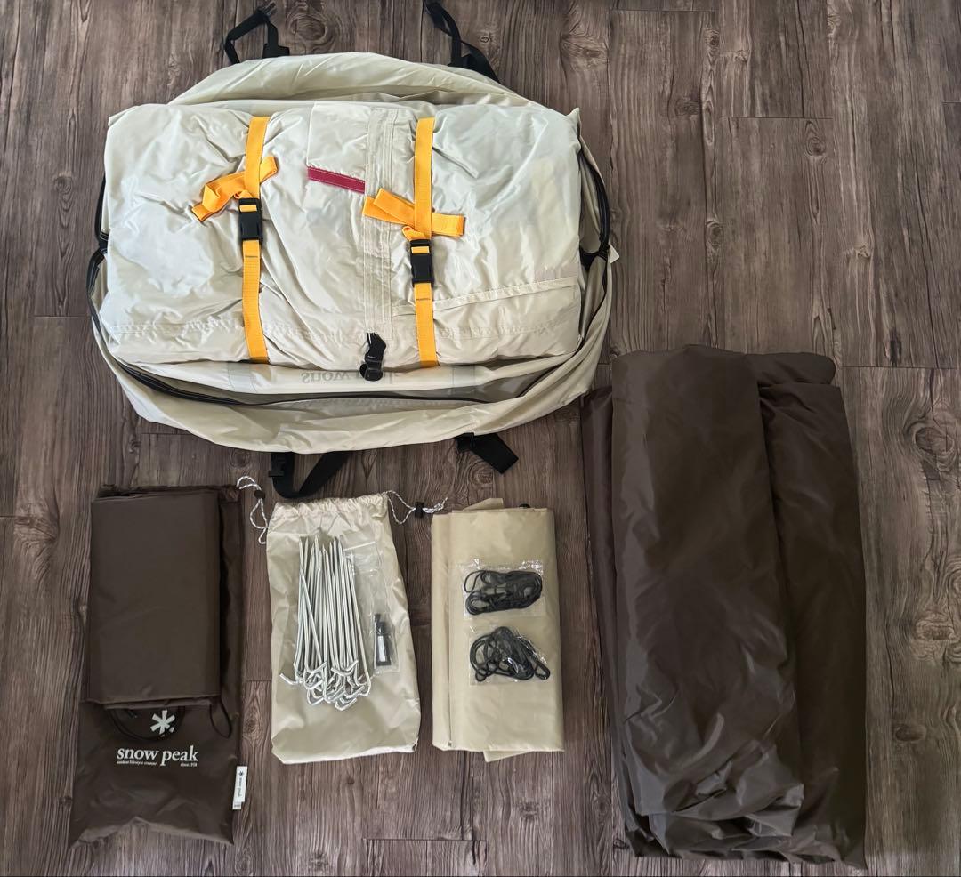 Y*K様 ランドロック アイボリー＋インナーマット＋グランドシート  p