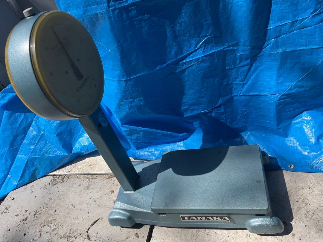 TANAKA 体重計 自動台秤　キャスターつき 送料込み