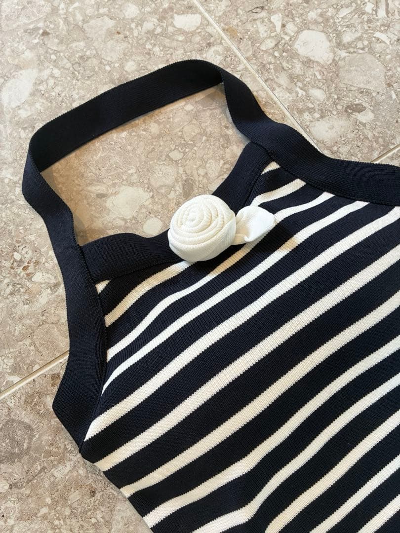 トップス Bibiy. ROSETTE TANK TOP