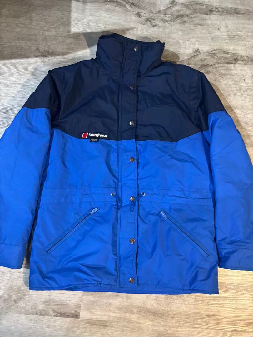 293 Berghaus 90s 英国製GORE-TEXマウンテンネイビーブルー