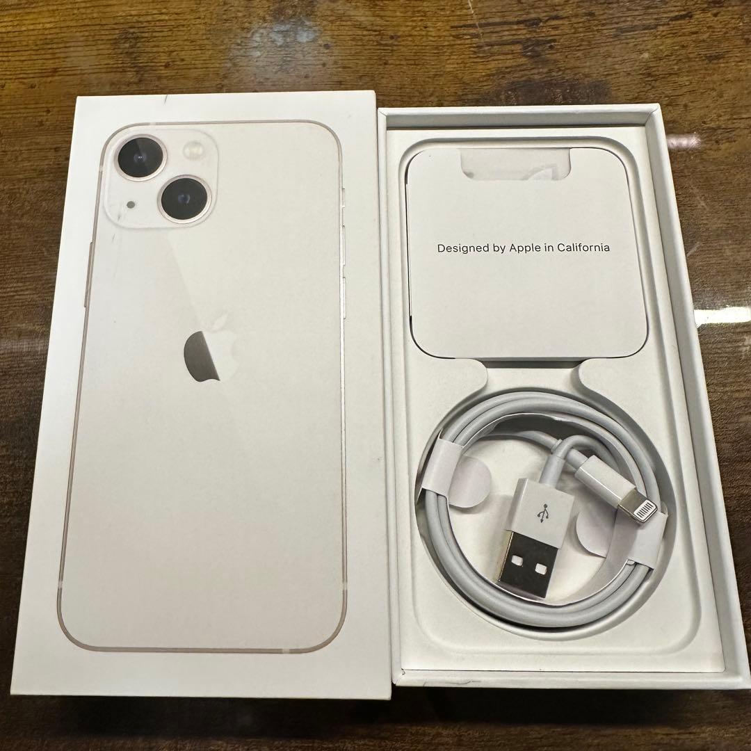 iPhone 13 mini ホワイト 128 GB SIMフリー本体