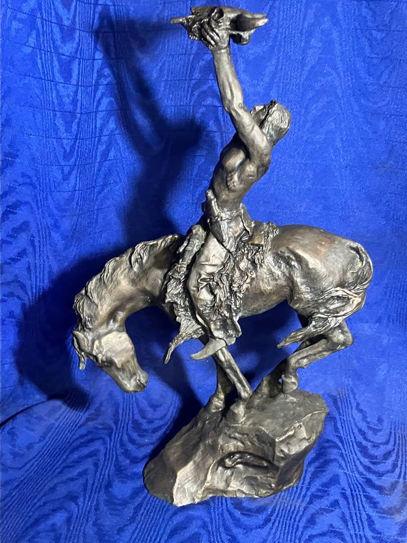 BUCK McCain　ブロンズ像　銅像　西洋彫刻