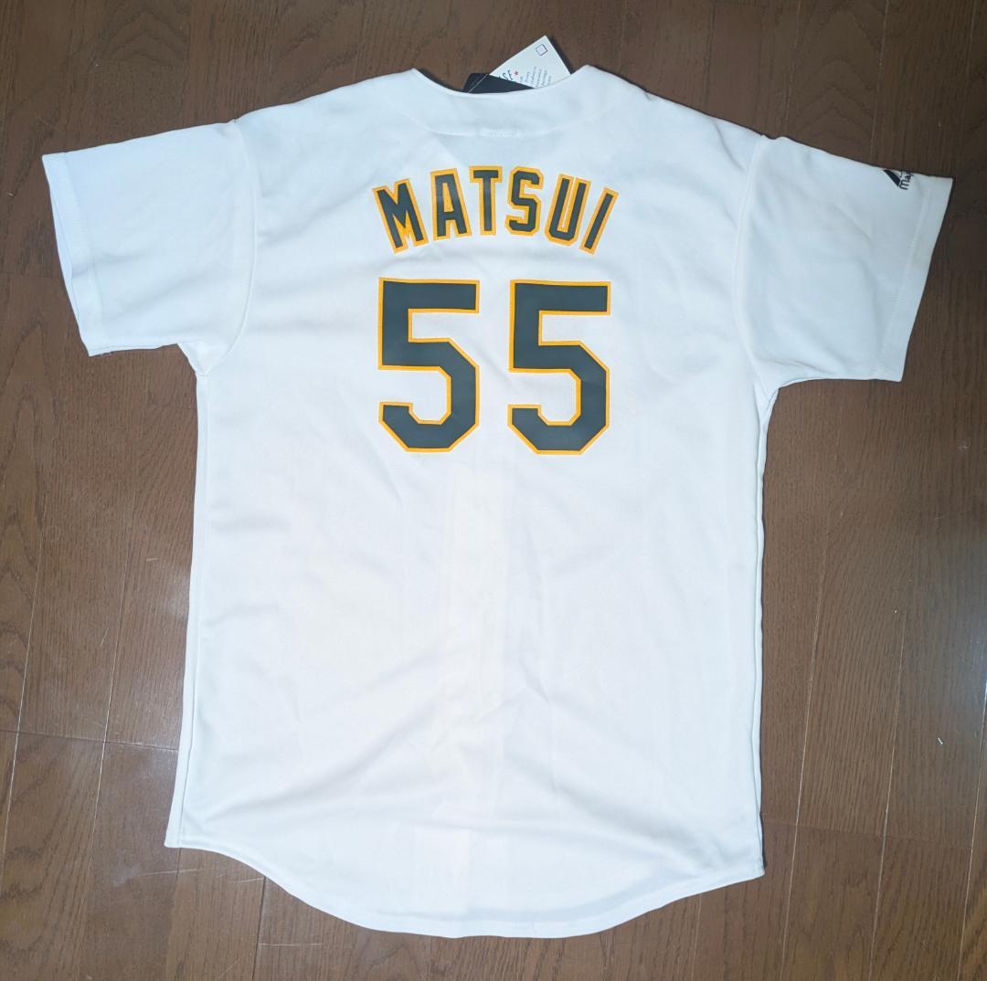 MLB オークランド・アスレチックス ユニフォーム 松井55 XL 新品タグ付き