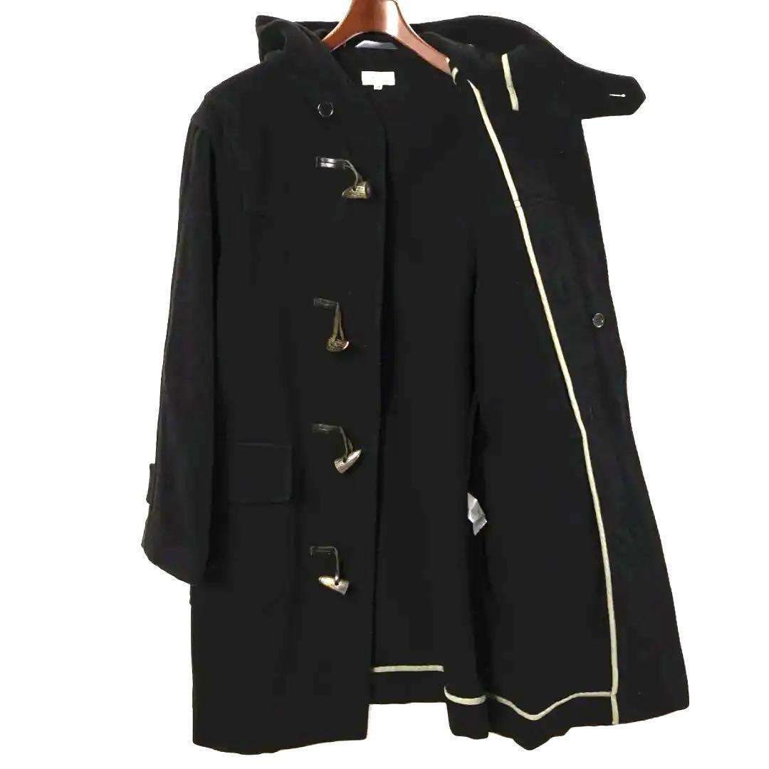 H3437◾️ポールスミス　カシミア混ヘリンボーン柄　ダッフルコート