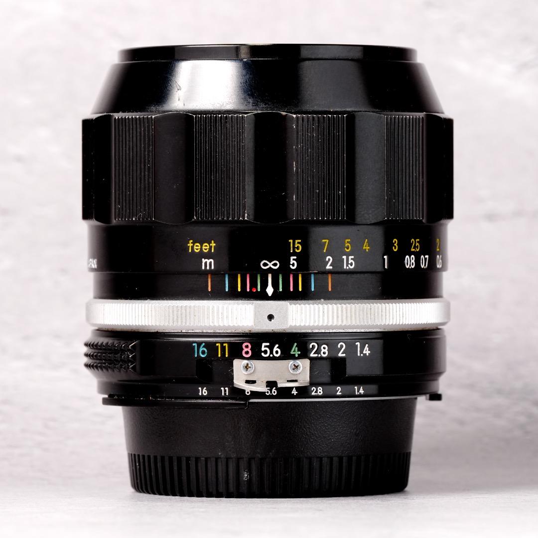 希少 Ai改 ニコン Nikkor-N C Auto 35mm F1.4 131