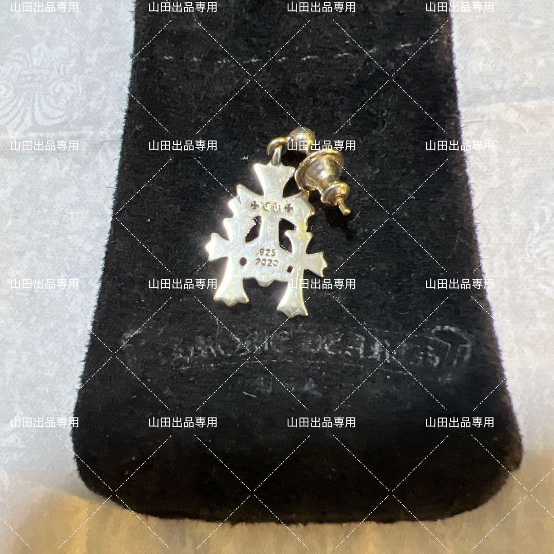 アクセサリー Chrome Hearts Triple CH Cross Pierce