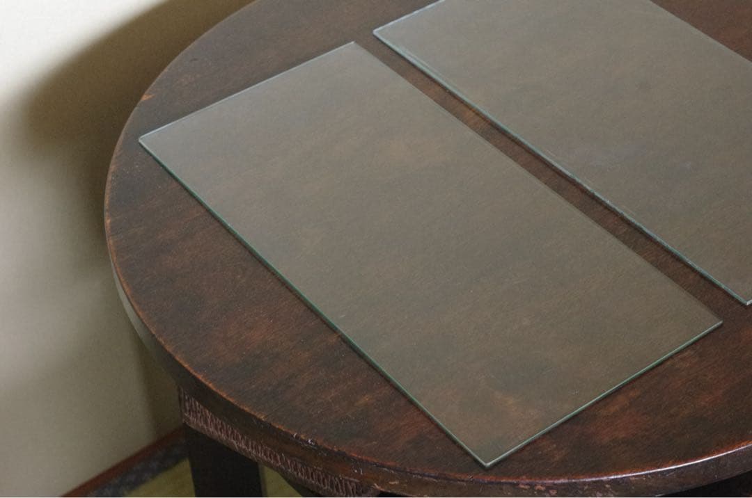 ※直接引取可能※ 店舗什器 透明ガラス 3段ディスプレイケース