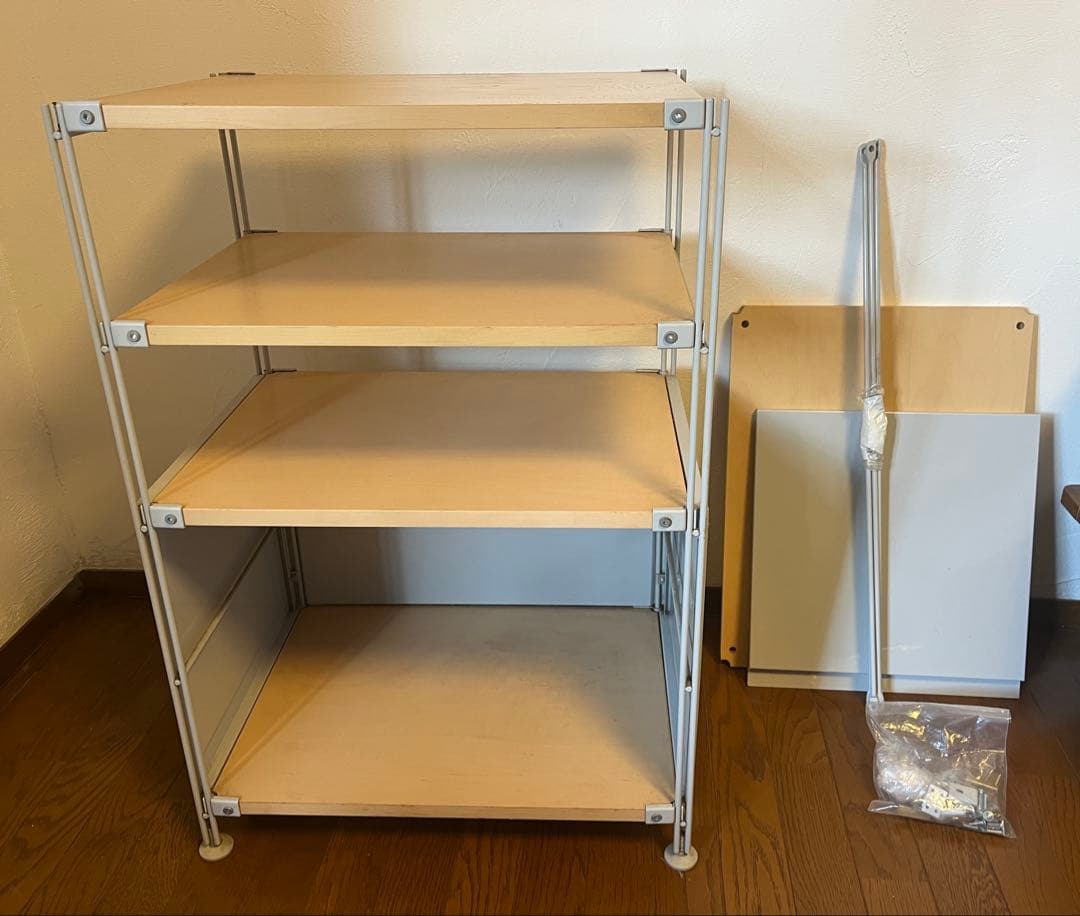 【Luna】無印良品棚スチールユニットシェルフおまけ付