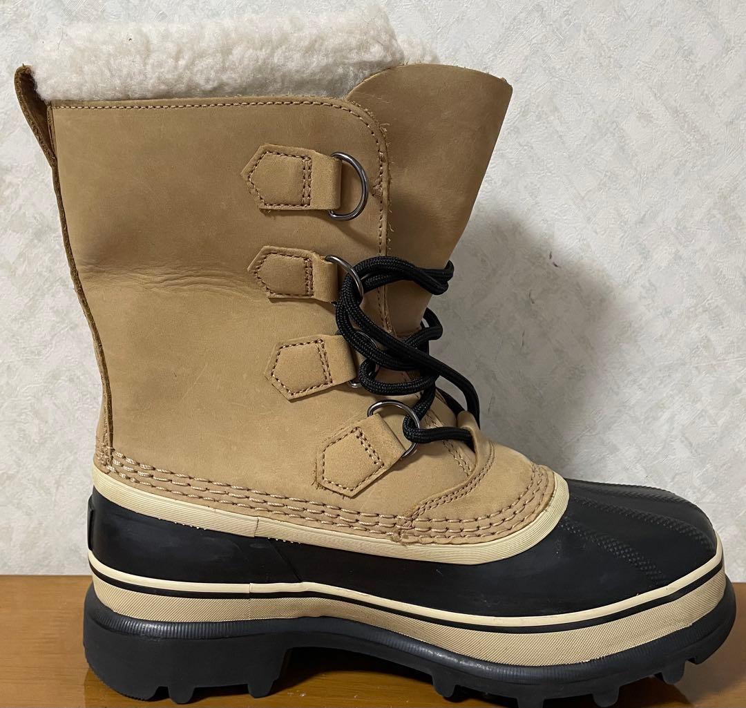 ソレル カリブー レディース バフ スノーブーツ 24cm