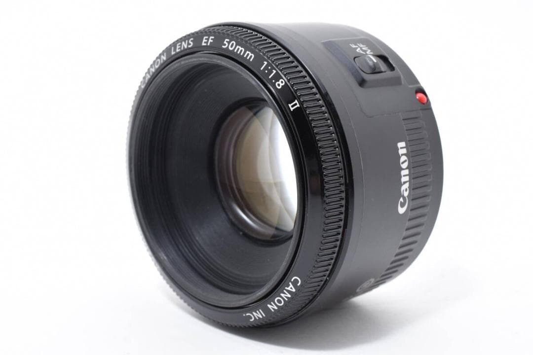 【極美品】Canon EF 50mm F1.8 II カメラ レンズ 動作品