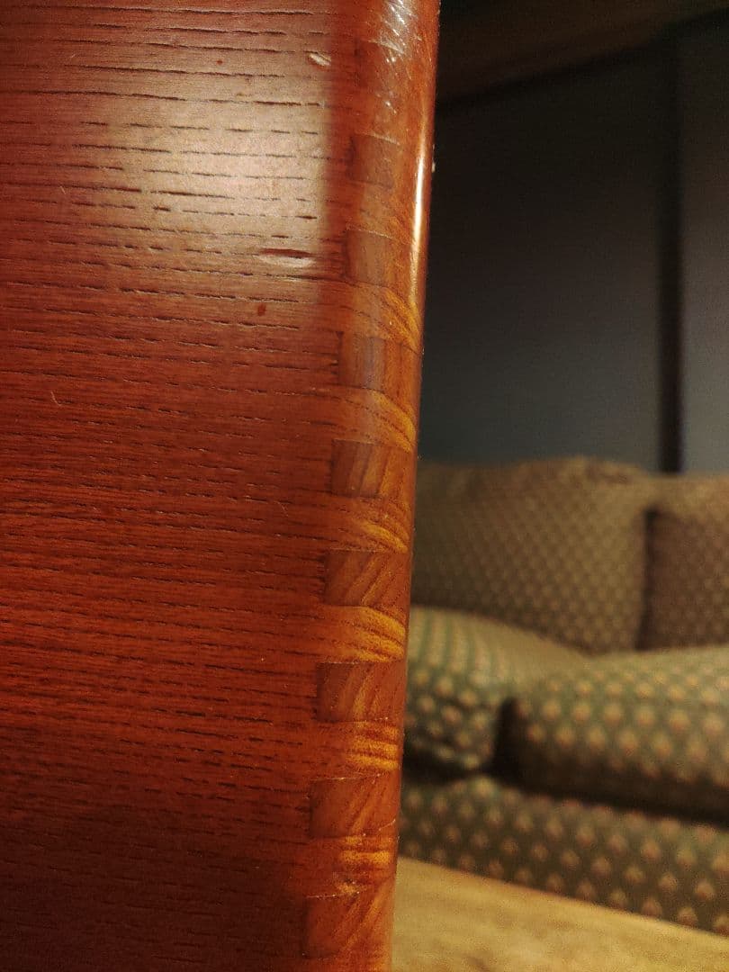 希少　無垢　ダストボックス　ごみ箱　蟻継ぎ　天然　欅　工芸　民芸