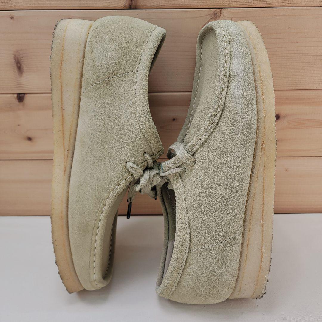 クラークス ワラビー メープル スエード ローカット UK8 26cm