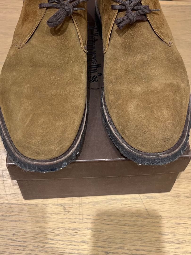 Church's ライダー スエード チャッカブーツ