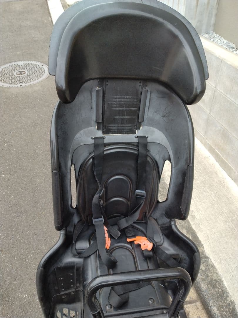 ヤマハ　PAS Babby 電動アシスト自転車 チャイルドシート付き ブラック