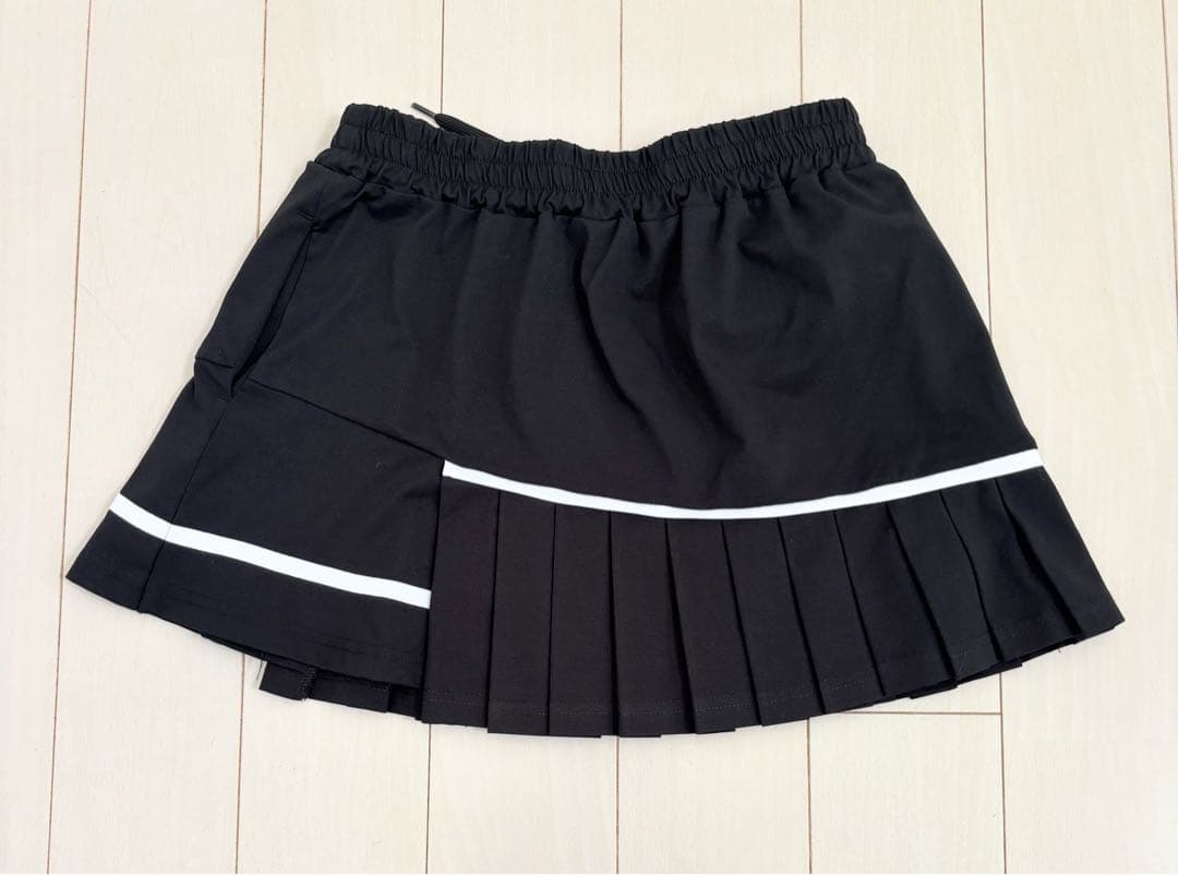 Admiral 黒 アシンメトリースコート　S