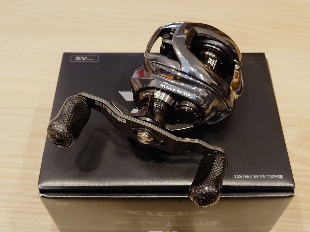 DAIWA 24STEEZ SV TW 100HL 左ハンドル