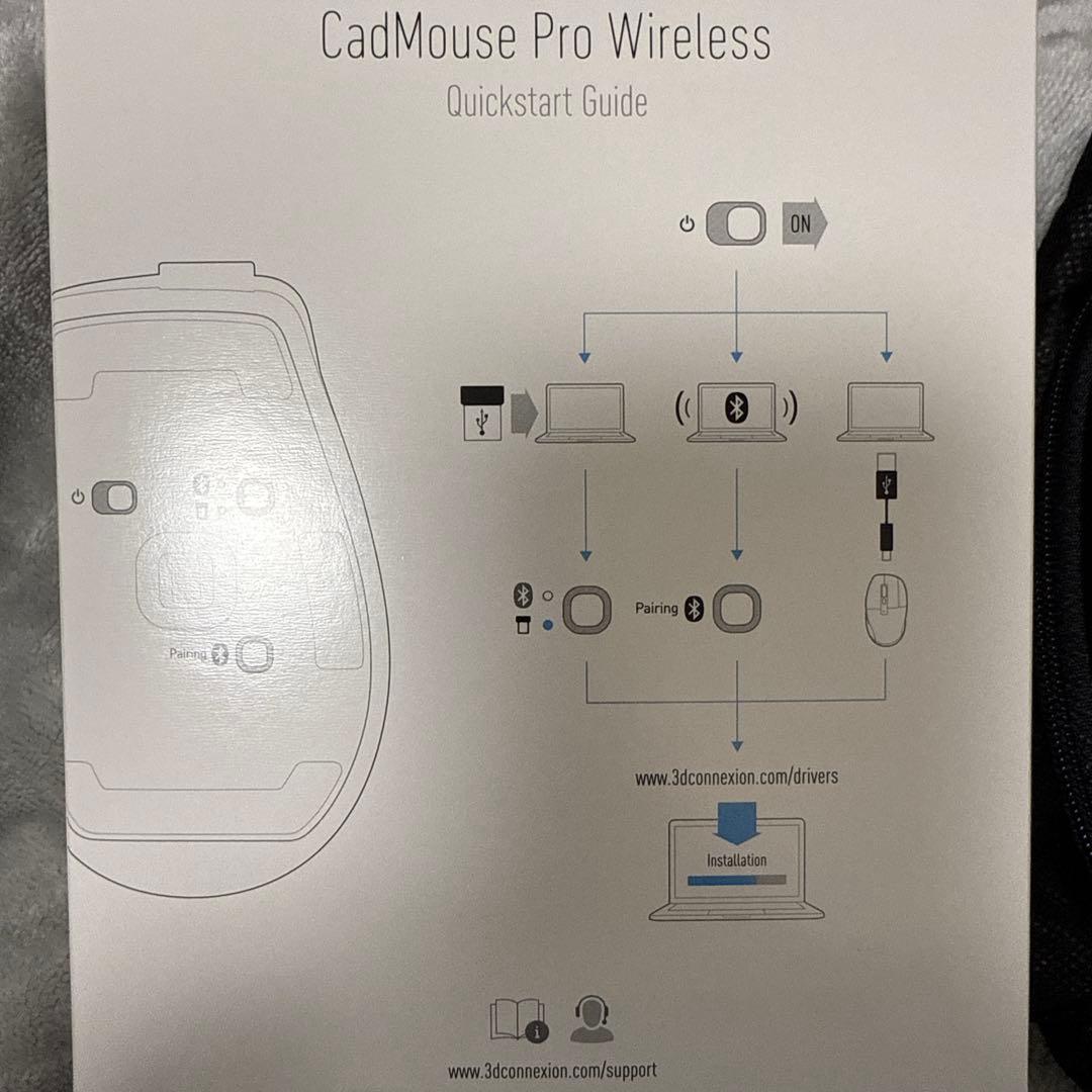 3Dconnexion CadMouse Pro Wireless 本体