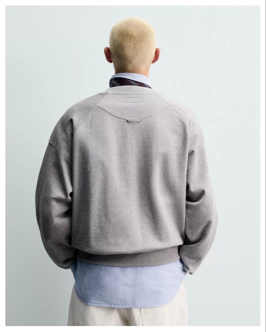 CHAMPION×ZARA パッチ クルーネック スウェット　サイズＳ