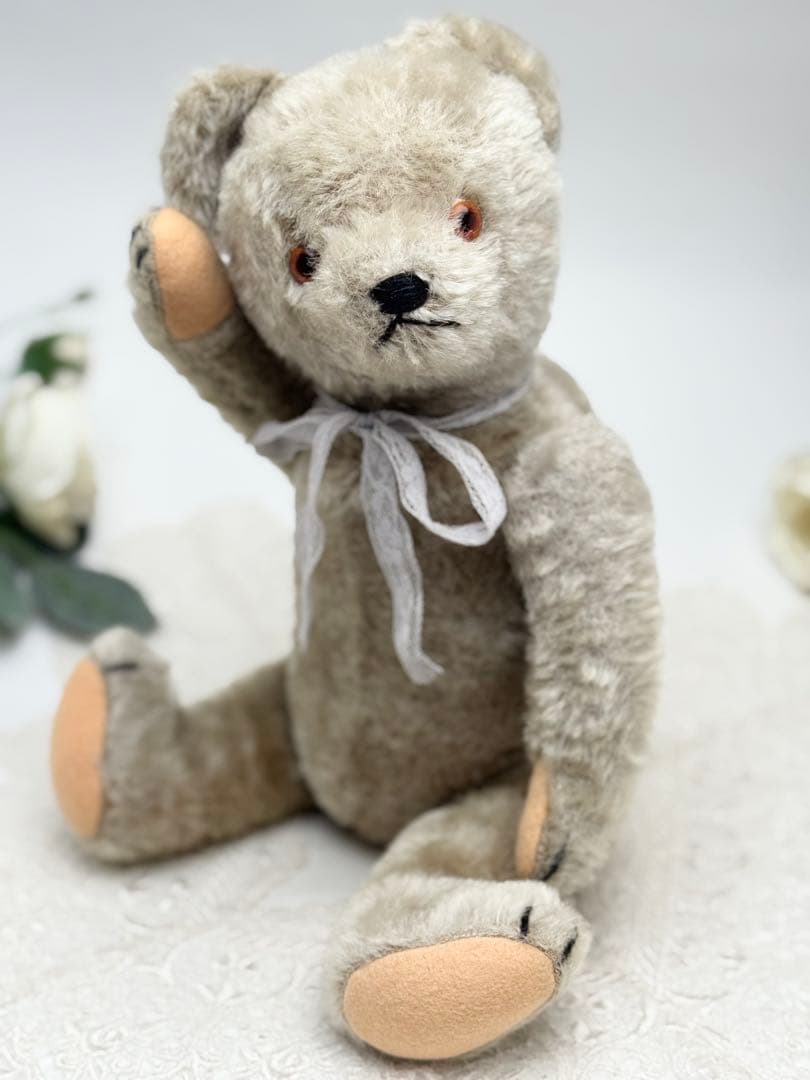 独逸/ドイツ アンティークテディベア 34cm■ビンテージベア/ヴィンテージベア