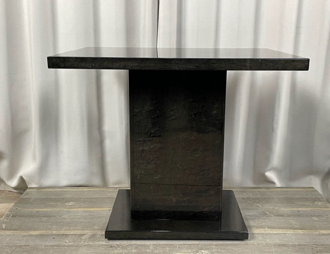 定価16万 IDC大塚家具 スプレンダー バーズアイメープルブラック　テーブル