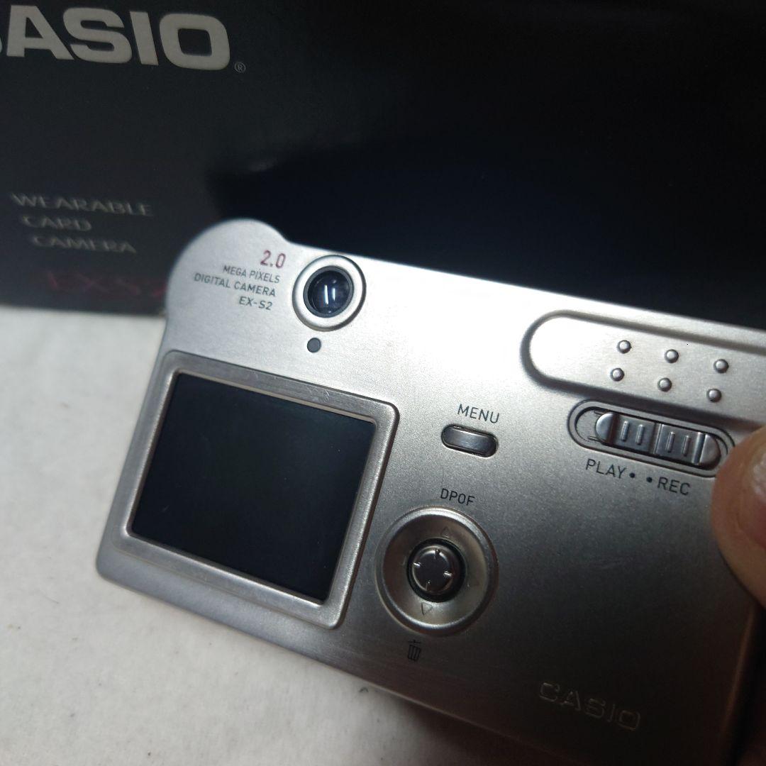CASIO EX-S2 デジタルカメラ 2.0メガピクセル・箱付き