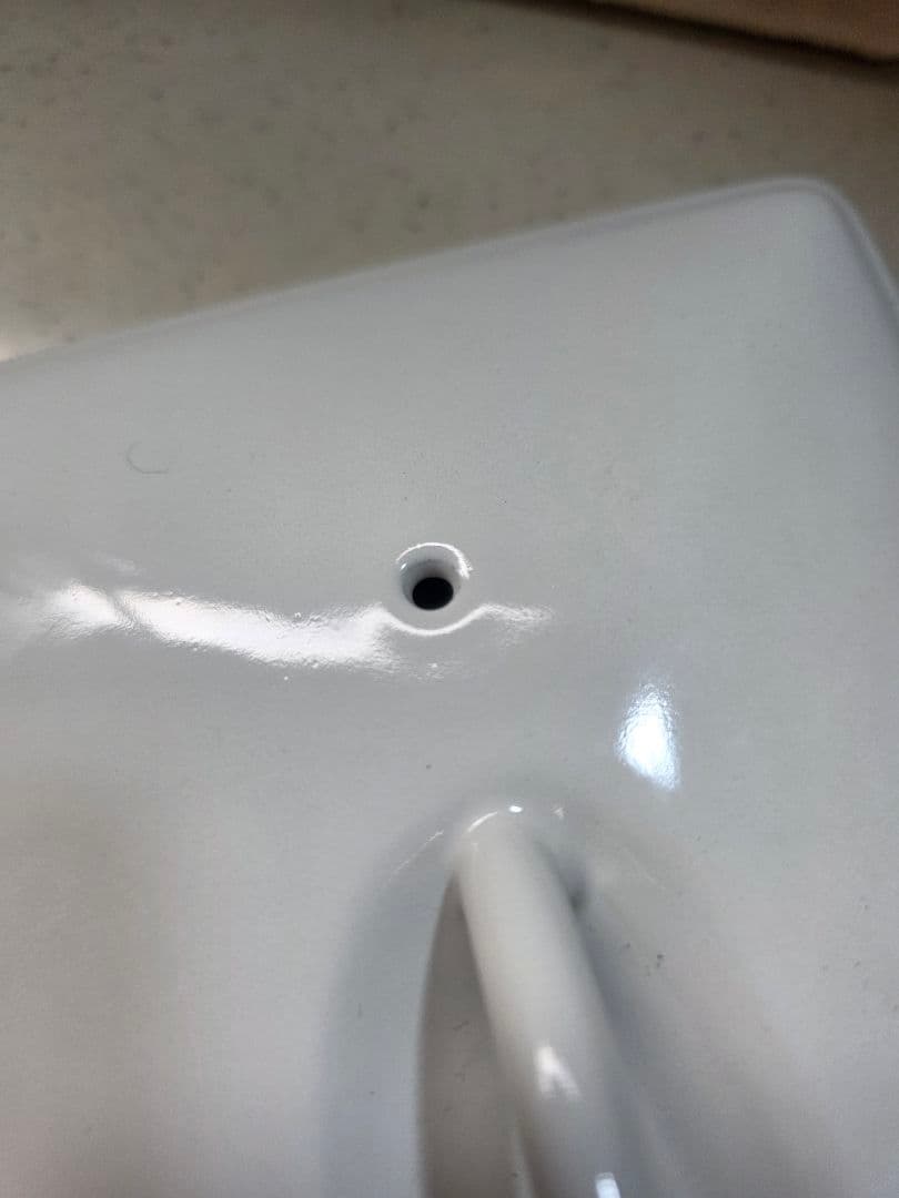 ル・クルーゼ　テリーヌレクタングル 　22cmサイズ ホワイト