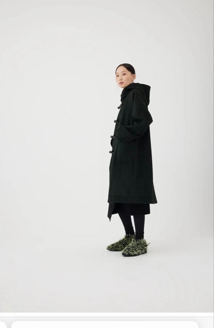 [新品] OVERCOAT Speckled Wool Duffle Coat