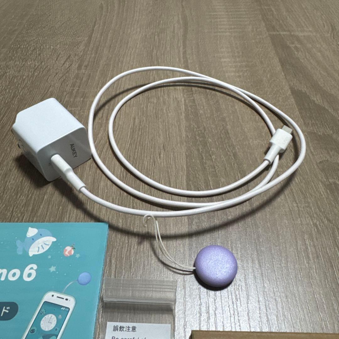 mamorino6 ピーチ au 美品 キッズ携帯