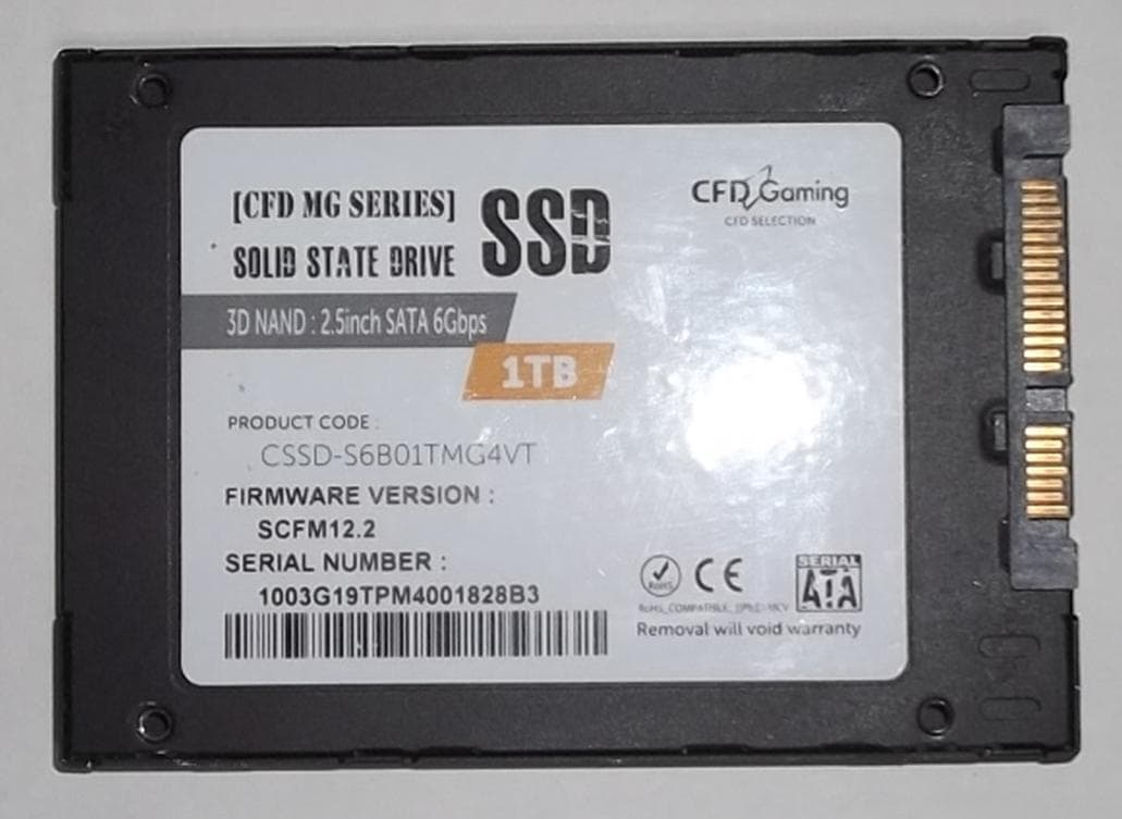 内蔵型SSD 1TB SATA SSD CSSD-S6B01TMG4VT