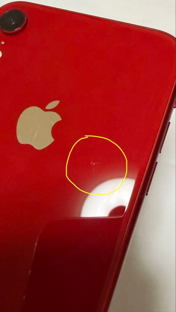 iPhoneXR本体 128GB RED バッテリー最大容量81% キャリアau