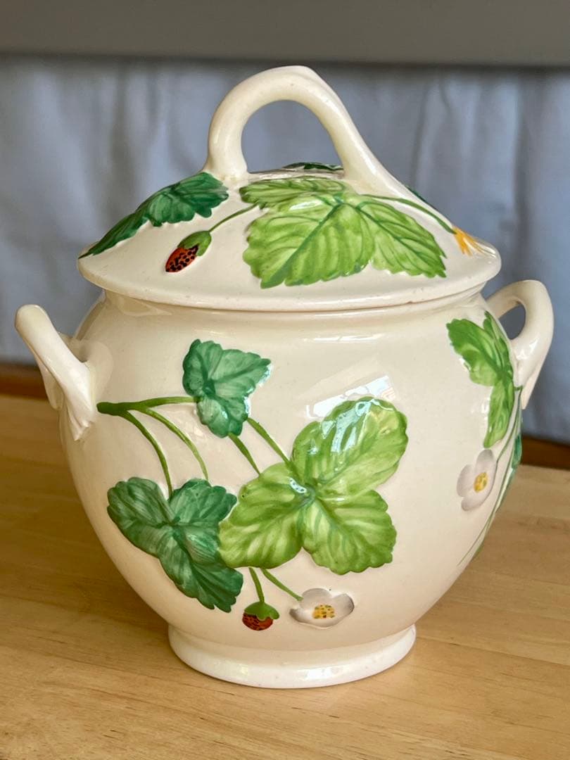 ミントン　ヴィクトリアストロベリー シュガー&クリーマー　