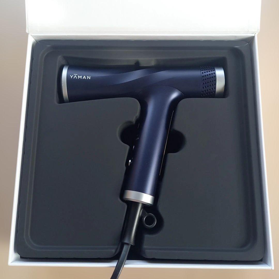 【美髪・動作良好】YAMAN リフトドライヤーSライト YJHC1L-2ネイビー