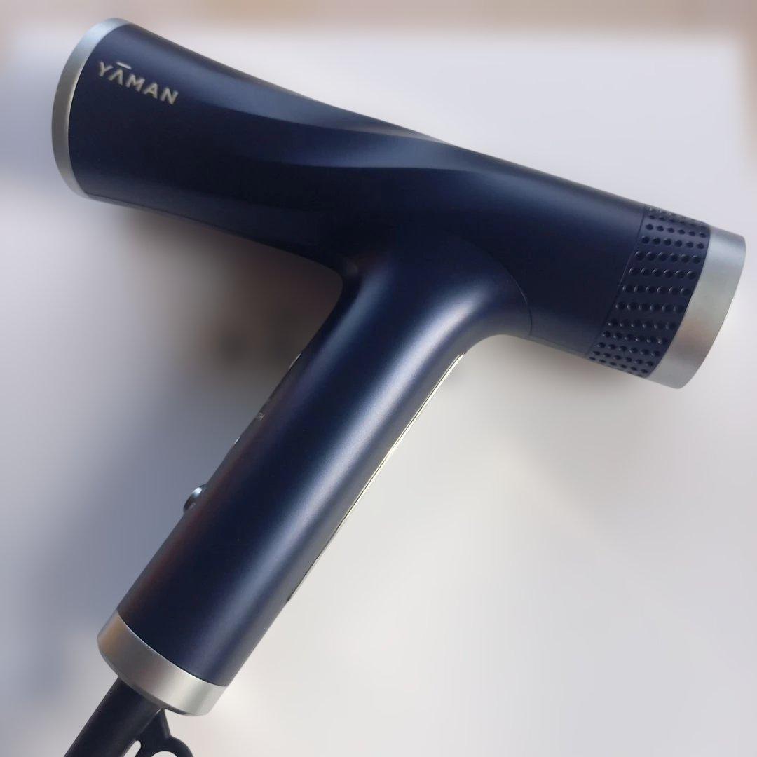 【美髪・動作良好】YAMAN リフトドライヤーSライト YJHC1L-2ネイビー