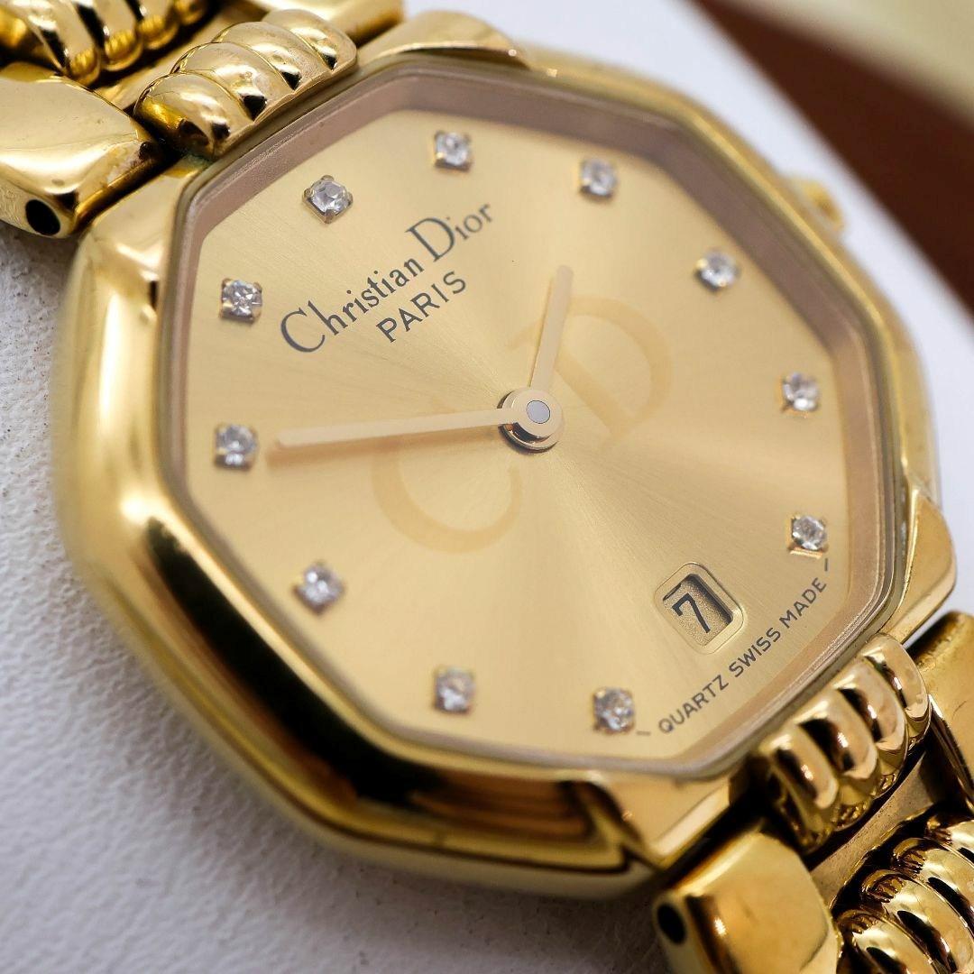 稼働 Christian Dior 腕時計 オクタゴン ダイヤ 1950